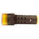CAPITAL WARNING LIGHT FLASHING 16MM LED 12V ORAN 2B12ORN