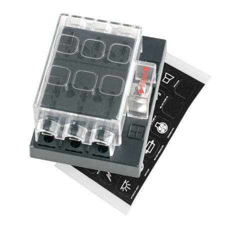 Narva Fuse Box - Standard Blade 6 Way 150A 1Pce