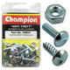 CHAMPION AUTO PARTS Champion Anti theft Number Plate Screws CBB31