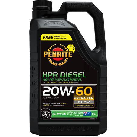Penrite HPR Diesel 20W-60 Engine Oil 5L