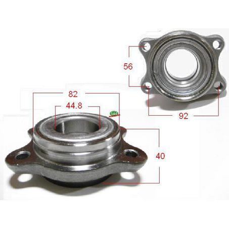 SAS AUTO PARTS AUDI 9705 REAR WHEEL BEARING  CAR WH804