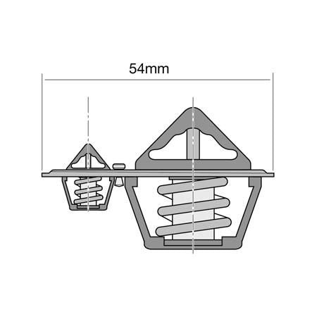Tridon Thermostat 54mm - 88 Degrees C TT561-190