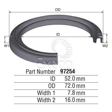 Kelpro Front Inner Hub Seal 97254