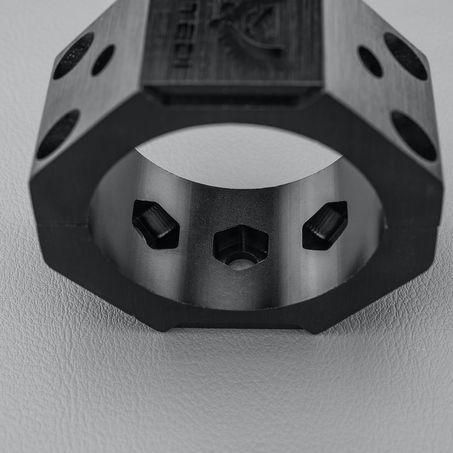 Stedi Hex Tube Brackets 75mm-77mm Diameter Aluminium BRK-7577-TBE