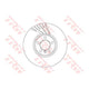 TRW Disc Brake Rotor 348mm x 34.4 Min