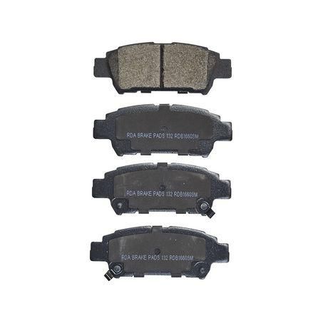 RDA GP MAX LOW METALLIC BRAKE PAD SET TOYOTA RDB1660
