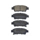 RDA GP MAX LOW METALLIC BRAKE PAD SET TOYOTA RDB1660