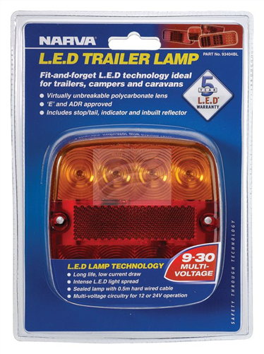 Narva LED 9/30v ML34 STOP/TAIL/IND LED 9/30v ML34 STOP/TAIL/IND