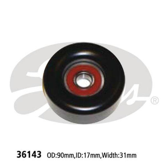 Gates DRIVE BELT PULLY IDLER 90 X 17 X 31MM 36143