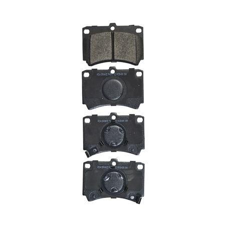 RDA FRONT DISC BRAKE PADS - MAZDA 323 BF 85-89 RDB406