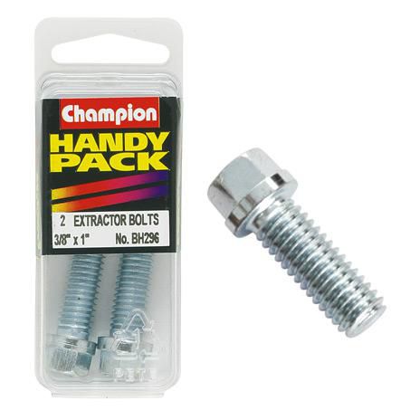 CHAMPION AUTO PARTS Champion Manifold Stud & Nut 3/8in. x 1in. UNC BH296