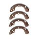 RDA BRAKE SHOE SET REAR 200MM X 32MM DAIHATSU HOLDEN MAZDA NISSAN R1682