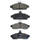 RDA BRAKE PADS FRONT NISSAN