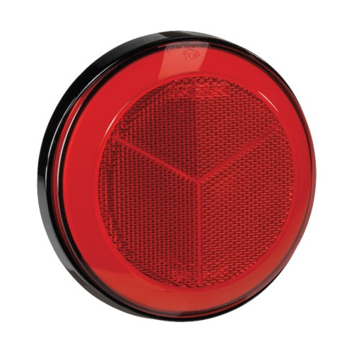 Narva REFLECTOR ROUND RED 130 X 30MM - 1 PCE