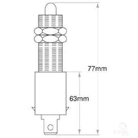 OEX Stop Lamp Switch On - Mom Off - SPST