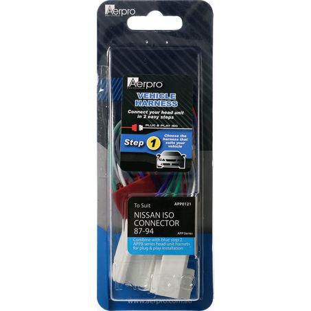 Aerpro Radio Wiring Harness Iso Connector APP0121