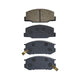 RDA BRAKES RDA GP Max General Purpose Low Metallic Brake Pad Set RDB387