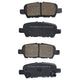RDA BRAKES RDA GP Max General Purpose Low Metallic Brake Pad Set RDB2386