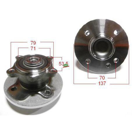 SAS AUTO PARTS SAS Wheel Hub HA6171