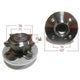 SAS AUTO PARTS SAS Wheel Hub HA6171