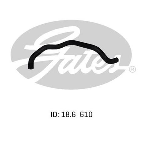 Gates Moulded Heater Hose 02-1253