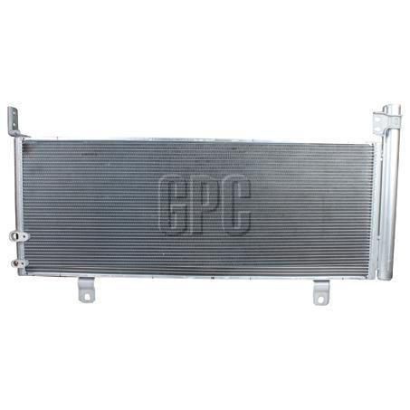 Denso Air Conditioning Condenser Parallel Flow Inlet Pad Outlet Pad CNX1230