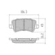 RDA BRAKES RDA GP Max General Purpose Low Metallic Brake Pad Set RDB2199