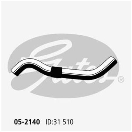 Gates Radiator Hose Lower 05-2140