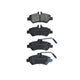 RDA GP MAX LOW METALLIC BRAKE PAD SET MERCEDES-BENZ VOLKSWAGEN RDB2118