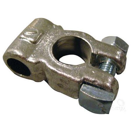 Icon Battery Terminal Heavy Duty Side Entry Solder Type 12mm Negative 1 Pce BT3-12NEG