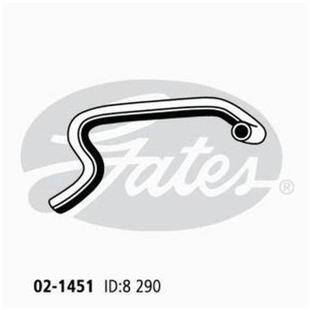 Gates Moulded Heater Hose 02-1451