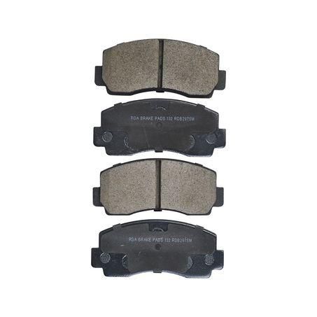 RDA BRAKES RDA GP Max General Purpose Low Metallic Brake Pad Set RDB297