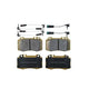 RDA EXTREME HEAVY DUTY BRAKE PAD SET MERCEDES-AMG BENZ RDX1453SM