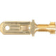 OEX Crimp Terminal Male Blade Brass Terminal Entry 6.3 x 0.8mm Non Insulat
