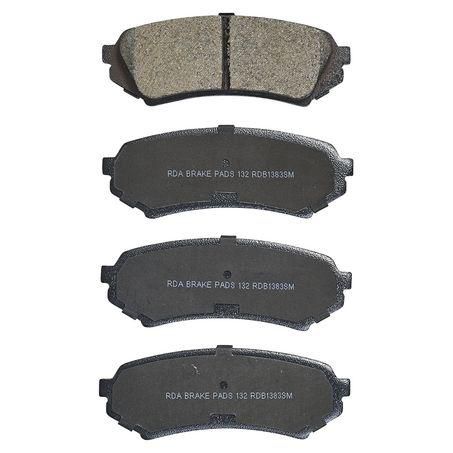 RDA GP MAX LOW METALLIC BRAKE PAD SET LEXUS LX470 RX300 TOYOTA RDB1383