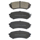 RDA GP MAX LOW METALLIC BRAKE PAD SET LEXUS LX470 RX300 TOYOTA RDB1383