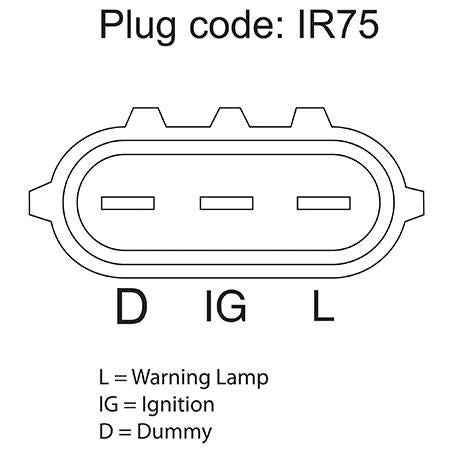 Denso Alternator Regulator 12V Internal RGX2051