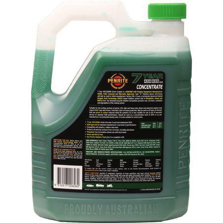 Penrite 7 Year 450,000km Green Coolant Concentrate 2. 5L