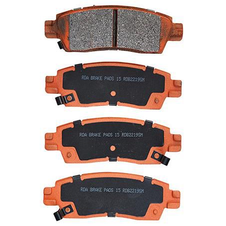 RDA BRAKES RDA GP Max General Purpose Low Metallic Brake Pad Set RDB2219