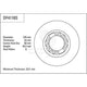 TRW Disc Brake Rotor 276mm x 22.4 min