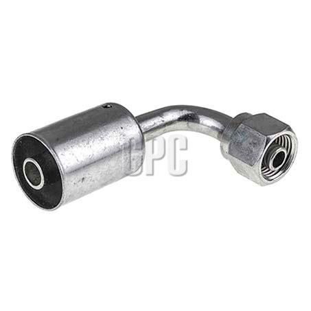 OEX Steel Fitting # 6 FOR - Beadlock Step Up #8 90° SFX1325