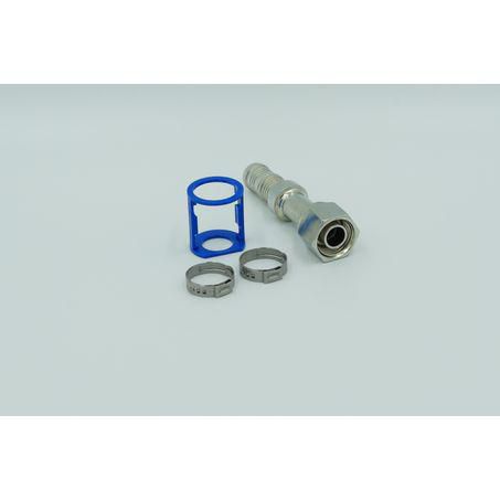 Burgaflex Steel Fitting # 10 FOR - Reduced Burgaclip Step Up #12 Straight SCX1307