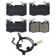 RDA BRAKES RDA GP Max General Purpose Low Metallic Brake Pad Set RDB2206