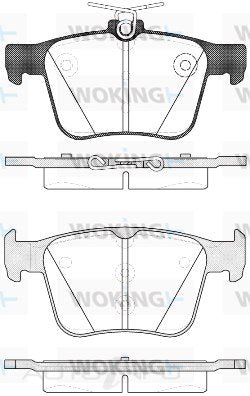 REAR BRAKE PADS AUDI A3 (S3 QUATTRO) 12>