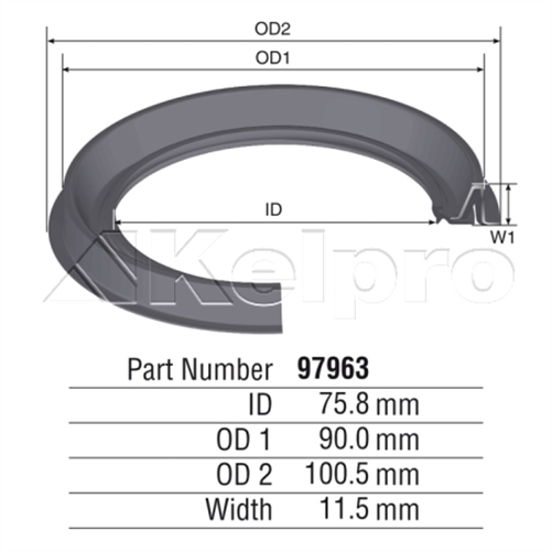 KELPRO Oil Seal