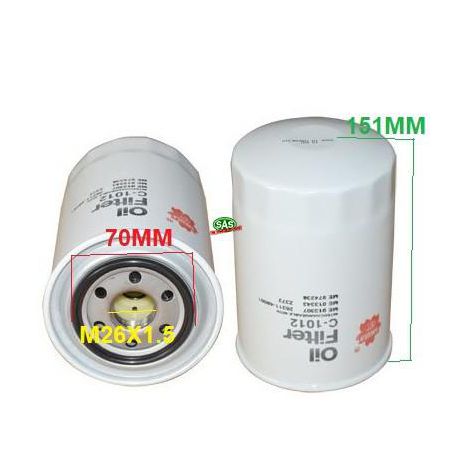 SAS AUTO PARTS OIL FILTER OFZ372