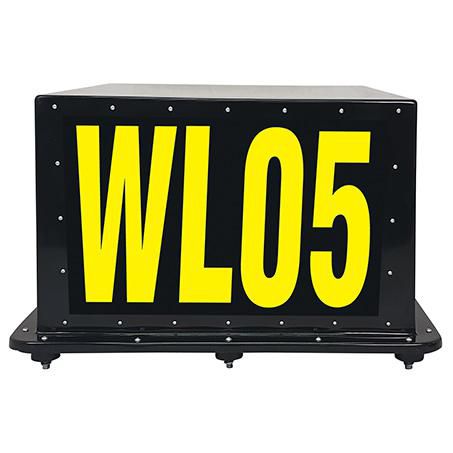ADVANCED FLEET SIGNS 4 SIDED LED DISPLAY SIGN 2X LED DS-580-B