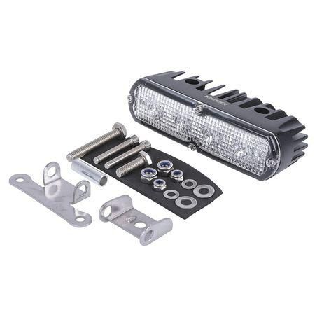 THUNDER LED Work Light Rectangle Low Profile 12 or 24V Flood Beam TDR08109