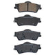 RDA GP MAX LOW METALLIC BRAKE PAD SET HOLDEN HSV RDB1948