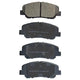 RDA GP MAX LOW METALLIC BRAKE PAD SET TOYOTA RDB2013